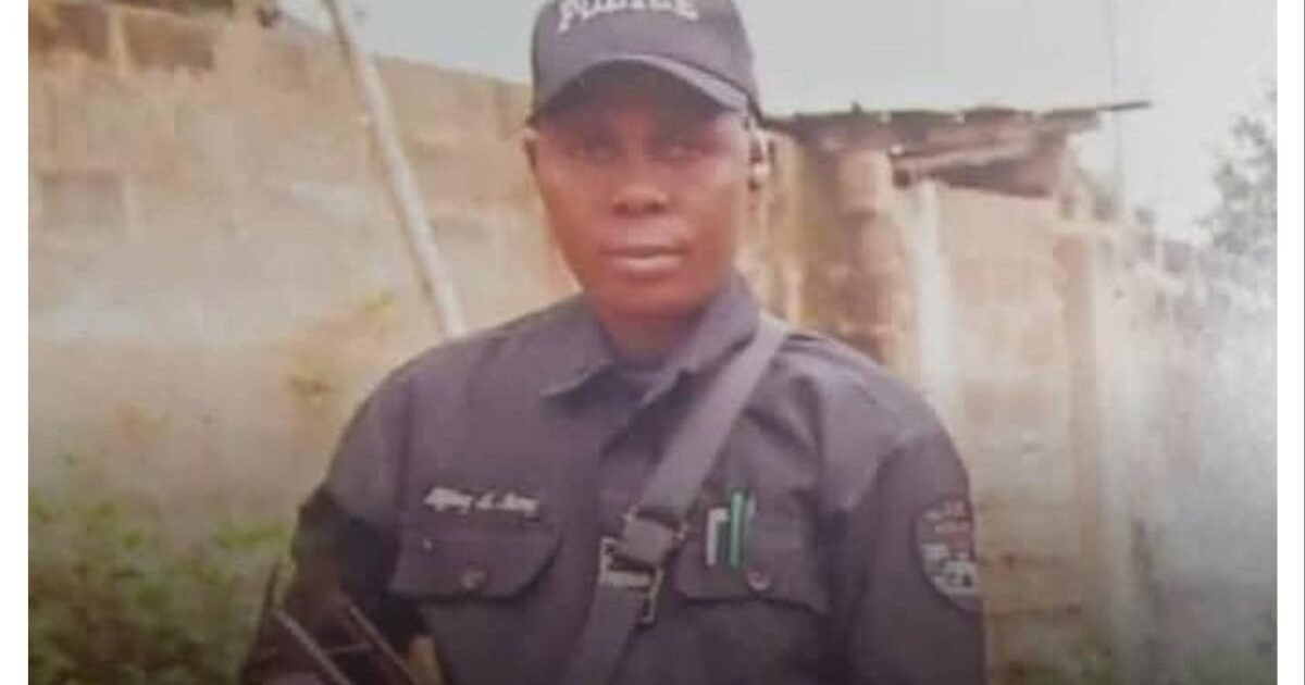 Police Inspector Henry Effiong, who was killed while on duty at an Imo commissioner’s residence.