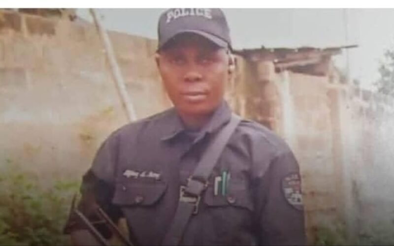 Police Inspector Henry Effiong, who was killed while on duty at an Imo commissioner’s residence.