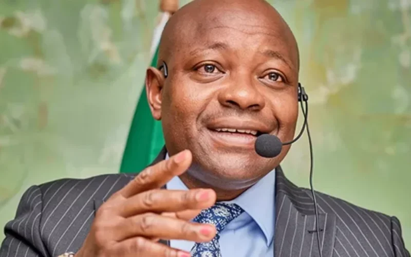 DSS Director-General Oluwatosin Ajayi speaking at an official event