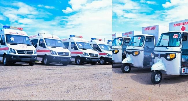 Ambulances deployed for emergency medical services in Plateau State