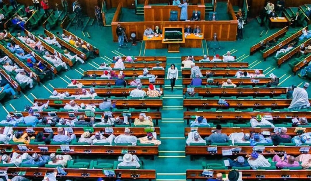 Nigeria House of Representatives chamber during plenary