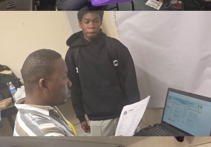 Applicants at the special passport intervention exercise for Nigerians in the United Kingdom