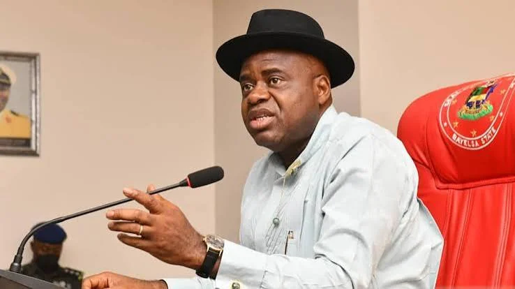 Bayelsa Governor Douye Diri. File photo.
