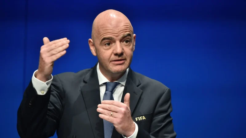 FIFA President Gianni Infantino in a file photograph