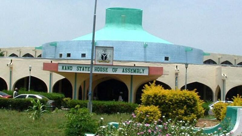 The Kano State House of Assembly complex in Kano.