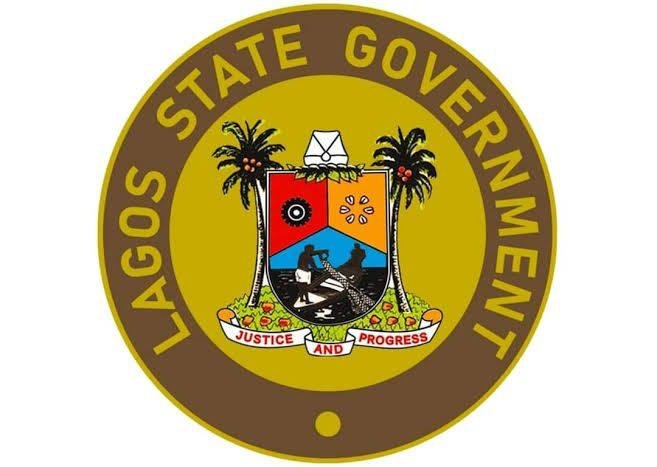 The official seal of the Lagos State Government, showing the state coat of arms with the motto Justice and Progress.