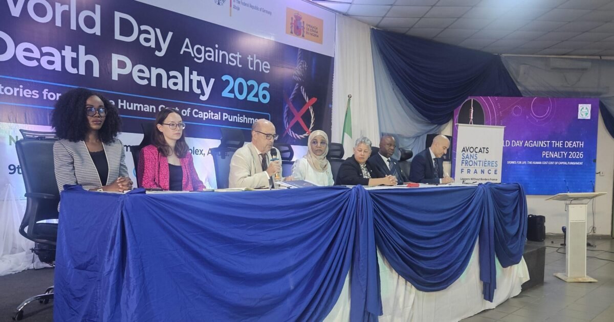 Participants at the death-penalty discussion at the NHRC headquarters in Abuja.